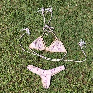 *SOLD* Acacia swim island orchid SET